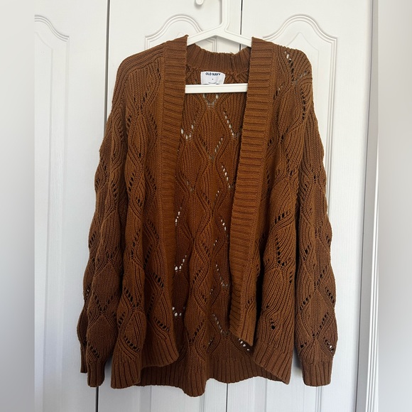Old Navy Mustard Cardigan - Picture 1 of 3